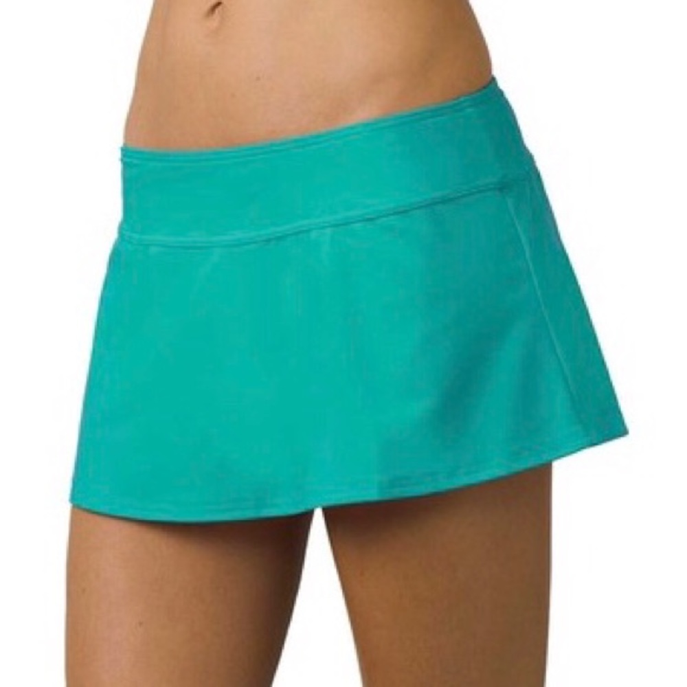 prAna Sakti Swim Skirt Dragonfly Teal